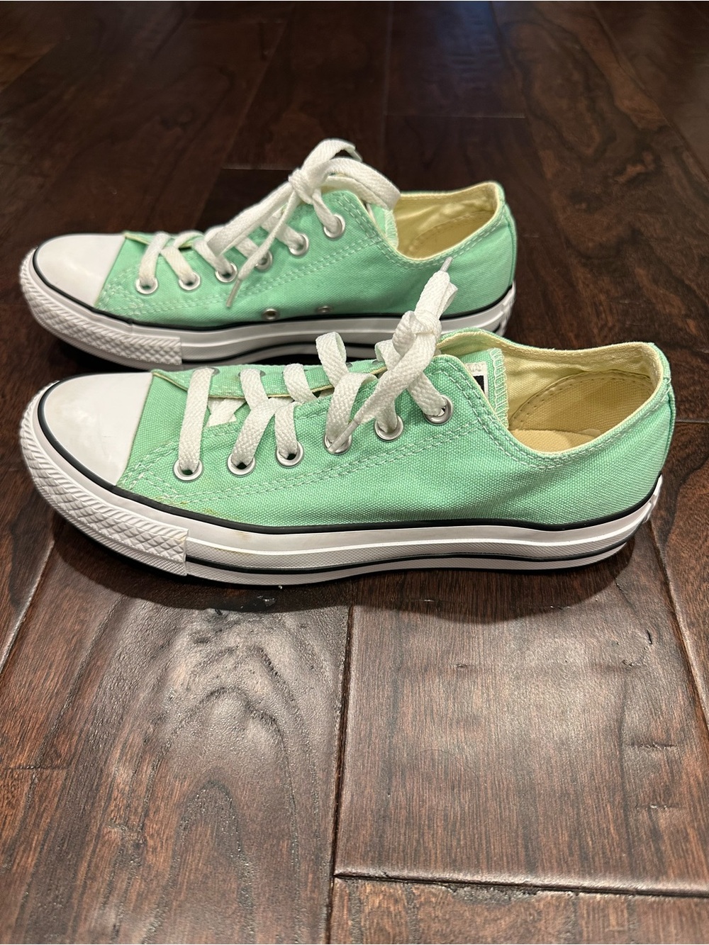 Converse All Star Chuck Taylor Low Top Sneakers Mint Green